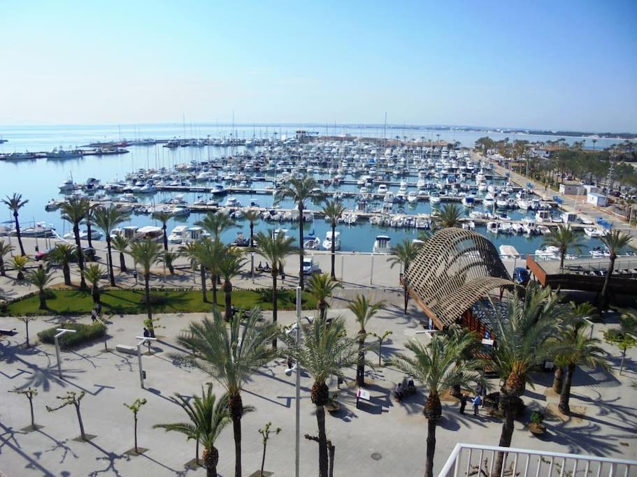 Tranquilo Apartamento Con Vistas Al Mar. Port de Alcudia  Exteriör bild