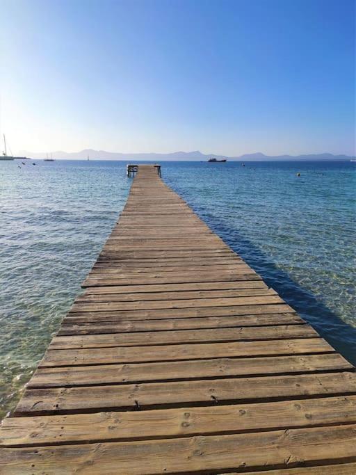 Tranquilo Apartamento Con Vistas Al Mar. Port de Alcudia  Exteriör bild