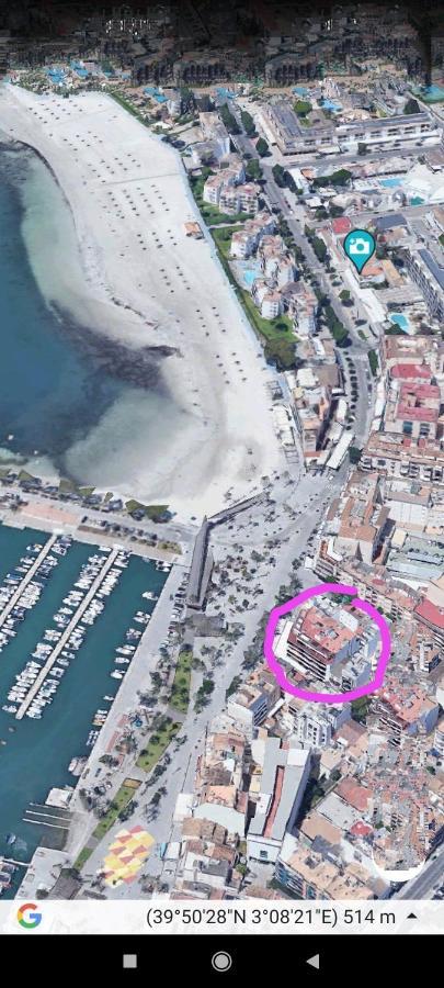 Tranquilo Apartamento Con Vistas Al Mar. Port de Alcudia  Exteriör bild