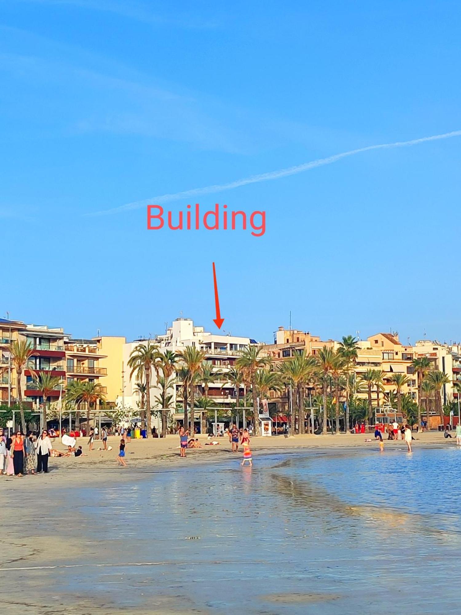 Tranquilo Apartamento Con Vistas Al Mar. Port de Alcudia  Exteriör bild